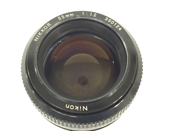 ジャンク Nikon NIKKOR 55mm F1.2 カメラ 標準単焦点レンズN4070469