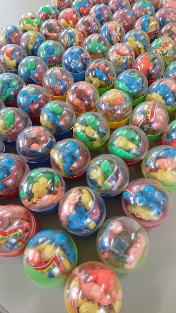 1円スタートデットストック　レア品　当時物　バンダイ　未開封【キン消し・84個セット】ガチャガチャ　カプセル・キン肉マン・キンケシ_4