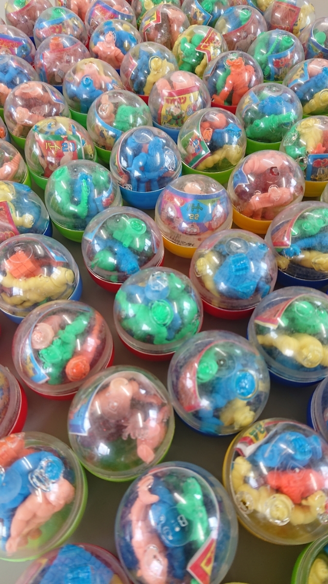 1円スタートデットストック　レア品　当時物　バンダイ　未開封【キン消し・84個セット】ガチャガチャ　カプセル・キン肉マン・キンケシ_5