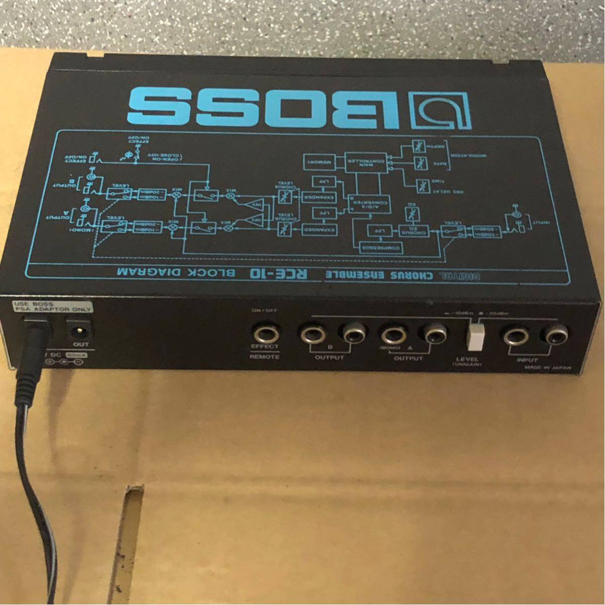 即決 BOSS RCE-10 CHORUS ENSEMBLE デジタルコーラス 日本製 RCE-10