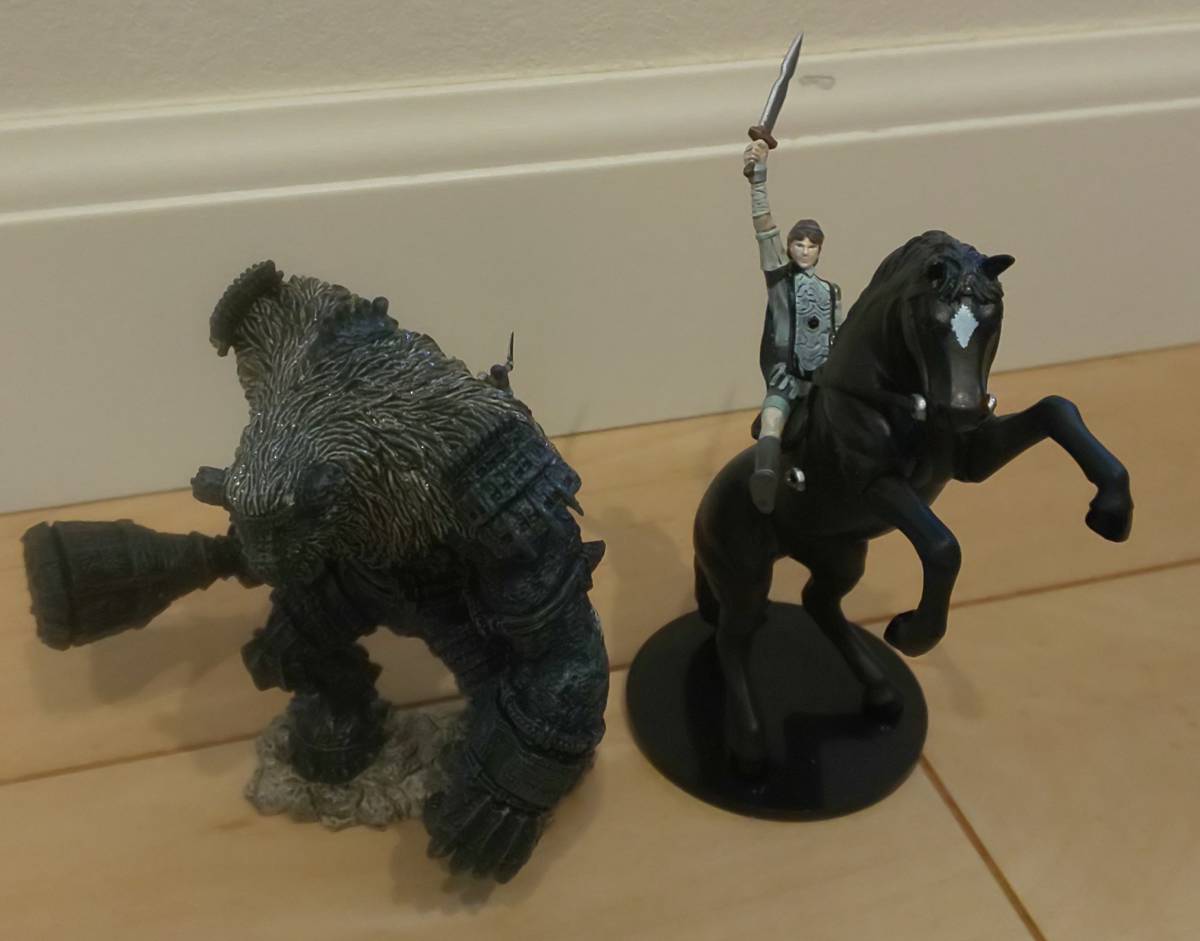 ワンダと巨像 トレーディングフィギュア コトブキヤ 第一の巨像/ワンダとアグロ セット