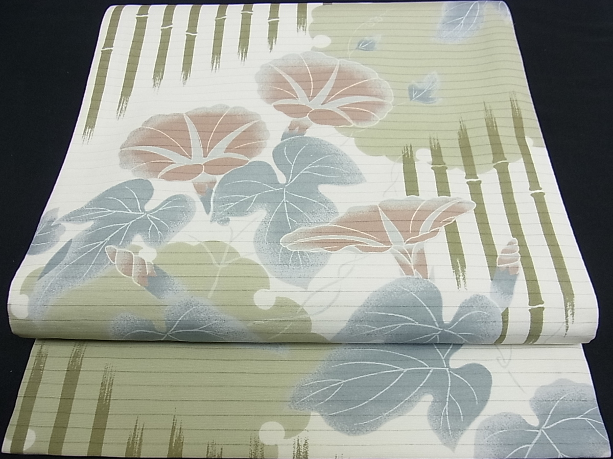 九寸名古屋帯 枝花文 ヤフオク！ベストストア受賞店□平和屋着物□極上 