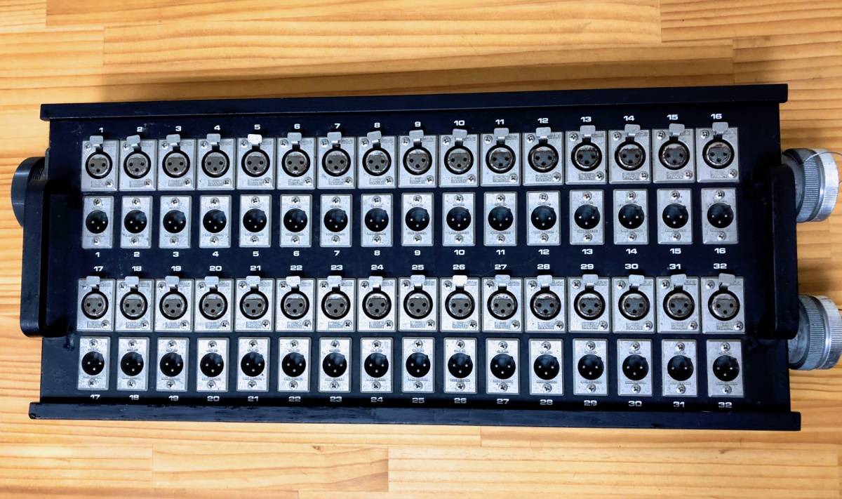 カナレ/32chマルチケーブル用ボックス/特別仕様/2台セット/美品 canare カナレ 32ch マルチ 30m 50m ケーブル ボックス セット 動作