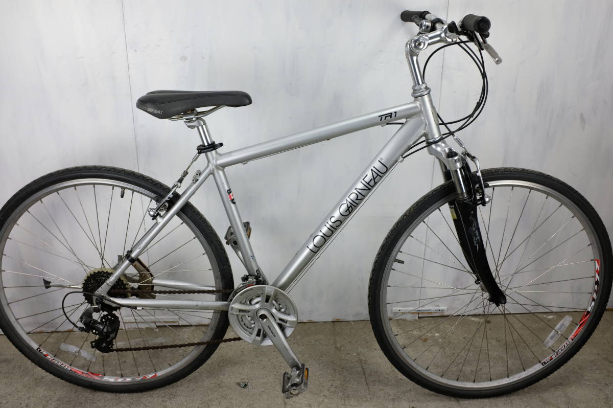 ☆ルイガノ LOUIS GARNEAU TR－1 700C アルミ 24速 470mm クロス