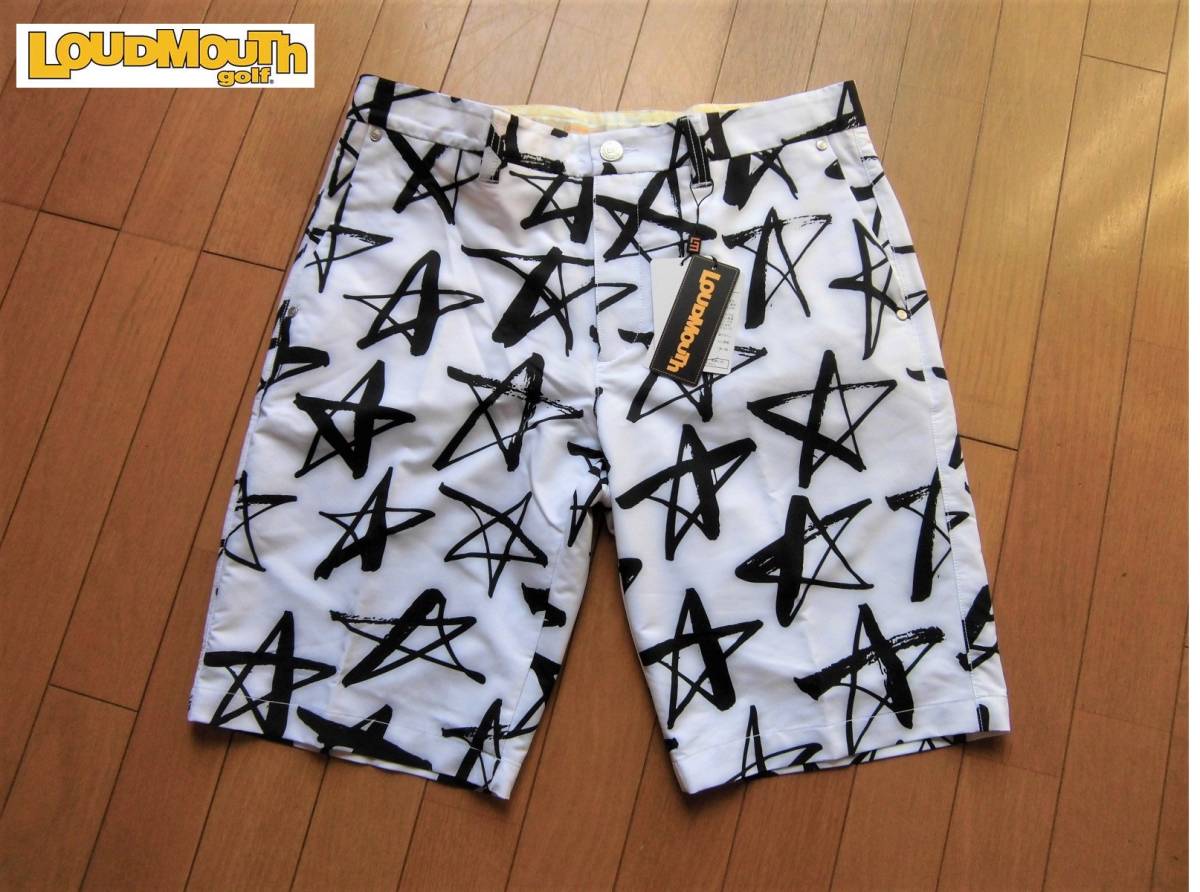 限定SALE，正規品 ラウドマウス 吸汗速乾/ストレッチ ショートパンツ WT/LL(86cm～)｜売買されたオークション情報、yahooの商品情報をアーカイブ公開 - オークファン パンツ、スラックス