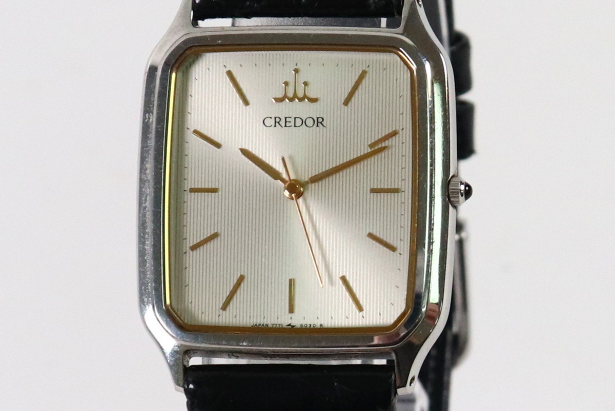 7771-5030 SEIKO クレドール セイコー Credor クォーツ お12193 CREDOR 