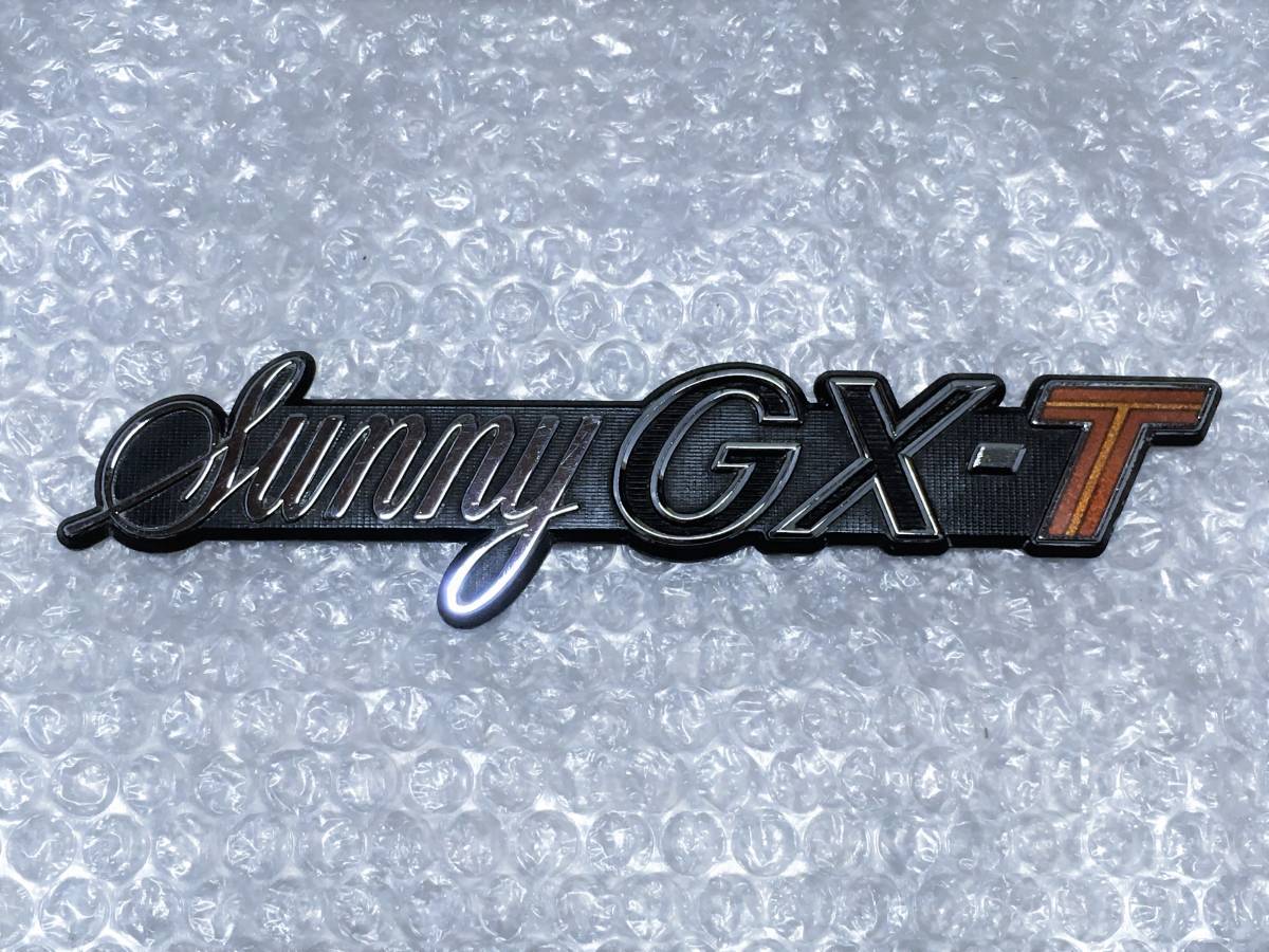当時物♪ 日産 純正 Sunny サニー GX-T エンブレム B210 1400 GX 
