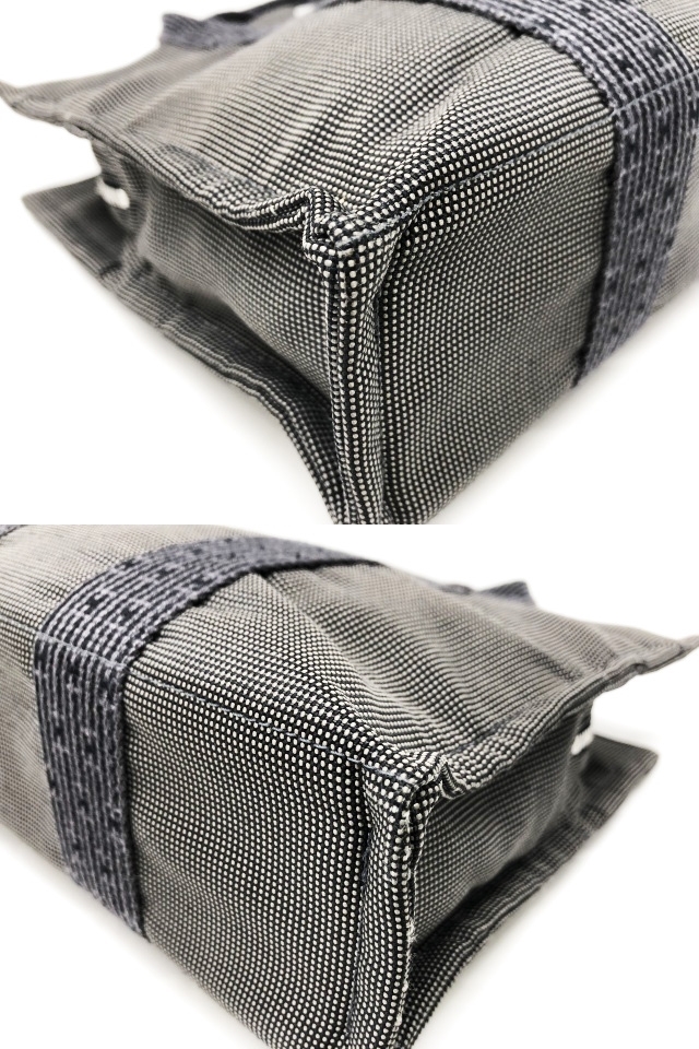 美品 HERMES エルメス エールライン トートPM トートバッグ キャンバス
