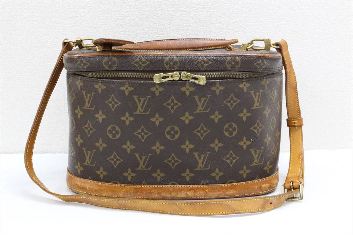 1円スタート LOUIS VUITTON ルイ・ヴィトン M47280 ニース バニティ 
