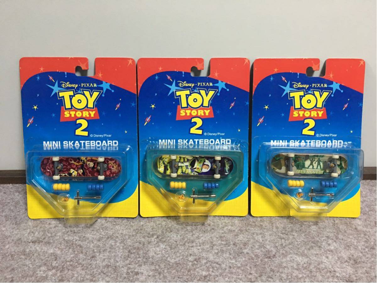 中古・未開封】トイストーリー ミニ・スケートボード（フィンガー