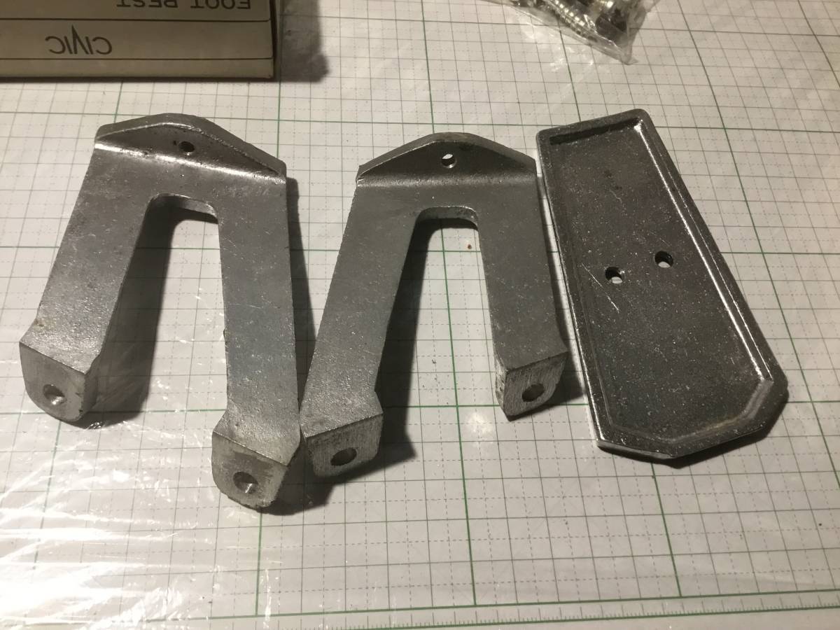 autolook オートルック ペダルカバー フットレスト ホンダ honda シビック civic 専用 （初代） SB1/SG/SE/VB _3