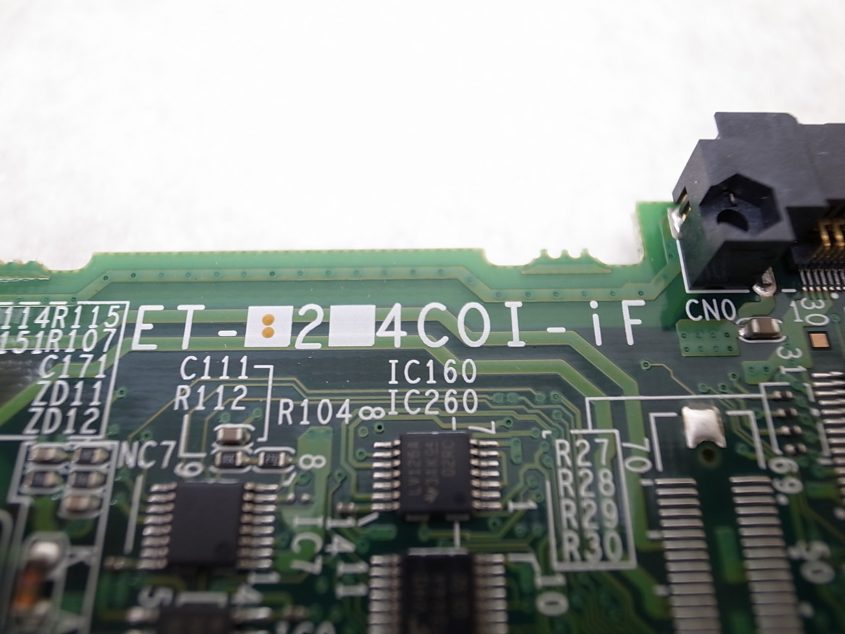 送料無料★複数個出品 HITACHI/日立/ナカヨ ET-2COI-iF 2アナログ局線ユニット 【保証付/即日出荷/当日引取可/大阪発】
