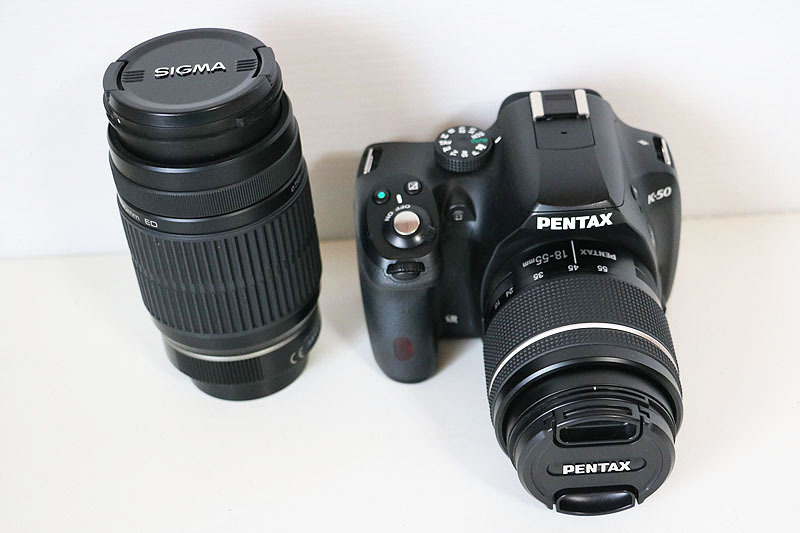 PENTAX K-50 ペンタックス ダブルズームキット RICOH - デジタル一眼