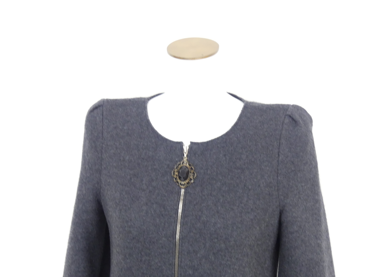 FOXEY BOUTIQUE ワンピース 0 サマーウール 白 FOXEY ミラネーゼ FOXEY BOUTIQUE ワンピース 0 サマーウール 白 FOXEY ミラネーゼ