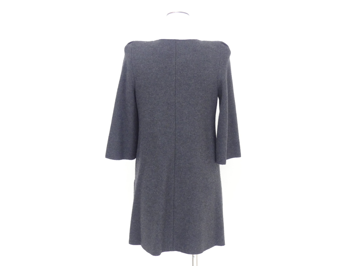 FOXEY BOUTIQUE ワンピース 0 サマーウール 白 FOXEY ミラネーゼ FOXEY BOUTIQUE ワンピース 0 サマーウール 白 FOXEY ミラネーゼ