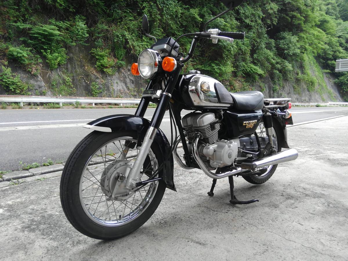 値下げしました！ ホンダ CD125T ベンリイ OD付ロータリー5速 低走行 
