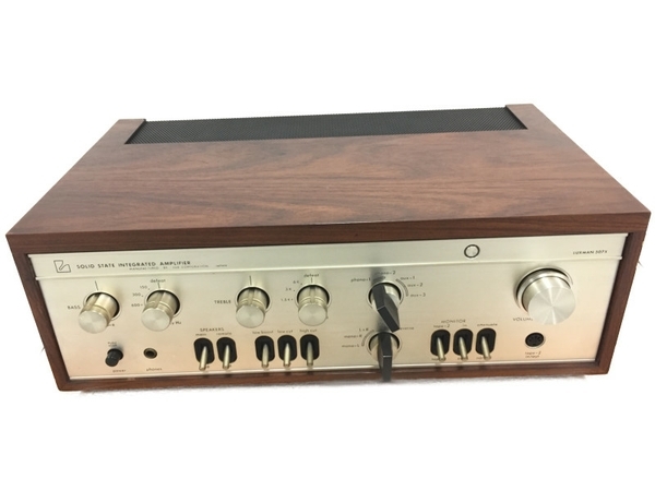 ジャンク LUXMAN SQ507X ラックスマン プリメインアンプ 音響機材
