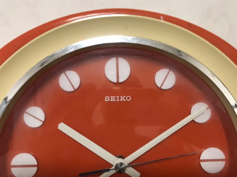 昭和レトロ SEIKOトランジスタクロック 掛時計 セイコー 希少 SEIKO