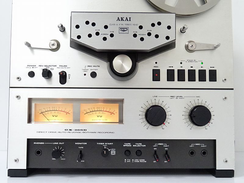 AKAI GX-266D アカイ オープンリールデッキ - J308-J37-2047 gx-266d