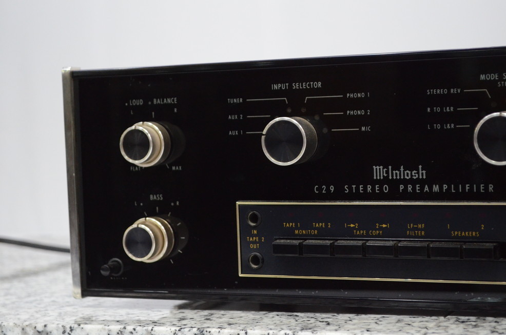 マッキントッシュ McIntosh C29 プリアンプ オーディオ機器