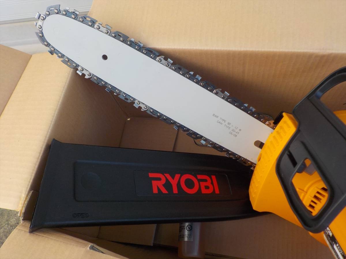 リョービ/電気チェンソー/RYOBI/CHAINSAW/DIY/伐木/森林/林業/丸太切り/伐倒/枝払い/電動工具/ RYOBIチェーンソー電気式 新製品：リョービ電気チェンソー「CS-2502&frasl;CS