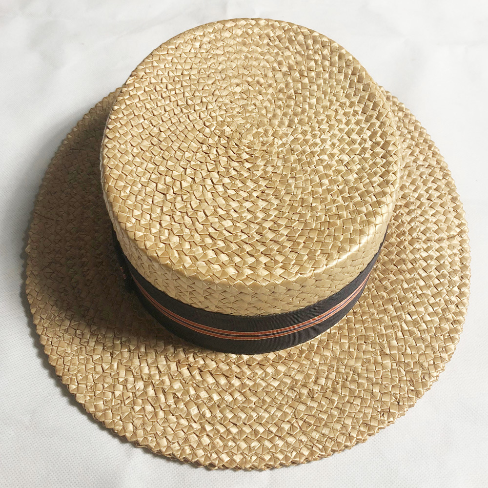 DEAD! 40年代 STETSON 59CM MEDALIST BOATER ボーター カンカン帽 