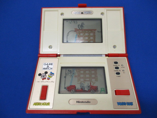 ゲームウォッチ/ミッキー&ドナルド/MICKEY & DONALD/GAME&WATCH