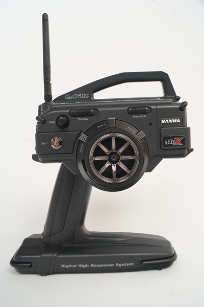 M11X SANWA サンワ プロポ 送信機2.4GHz 受信機RX451R×2 送信機 - メルカリ