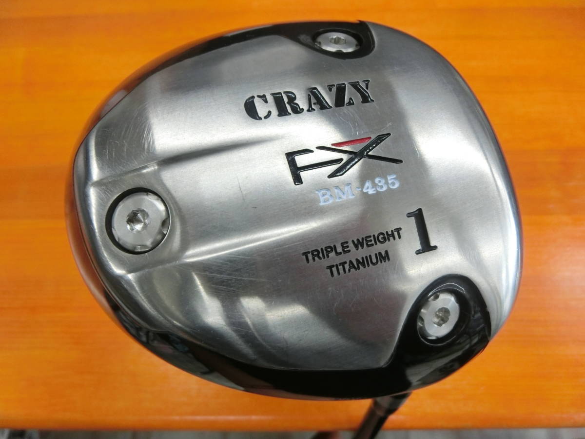 本物保証，限定SALE 良品 クレイジー CRAZY CRZ-435/BM-435/10.5&deg;/CRAZY Arrowネイビー X /ヘッドカバー付(その他)｜売買されたオークション情報、yahooの商品情報をアーカイブ公開 - オークファン 男性右きき用