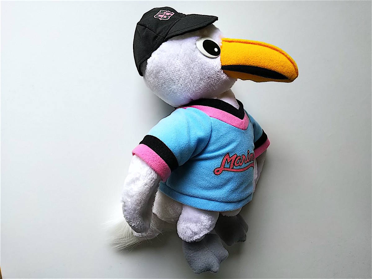 当時物 千葉ロッテマリーンズ 初代 ユニフォーム カモメ ぬいぐるみ マスコット 鴎 かもめ キャラクター 千葉ロッテ マリーンズ 記念品 関連グッズ 売買されたオークション情報 Yahooの商品情報をアーカイブ公開 オークファン Aucfan Com