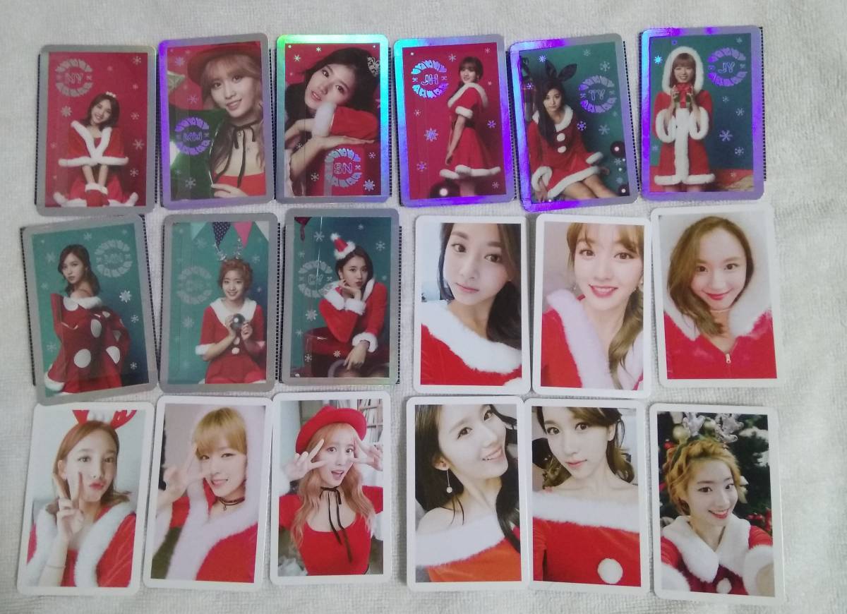 Christmas 0 Lane TWICE☆韓国 LANE1 クリスマス・エディション トレカ
