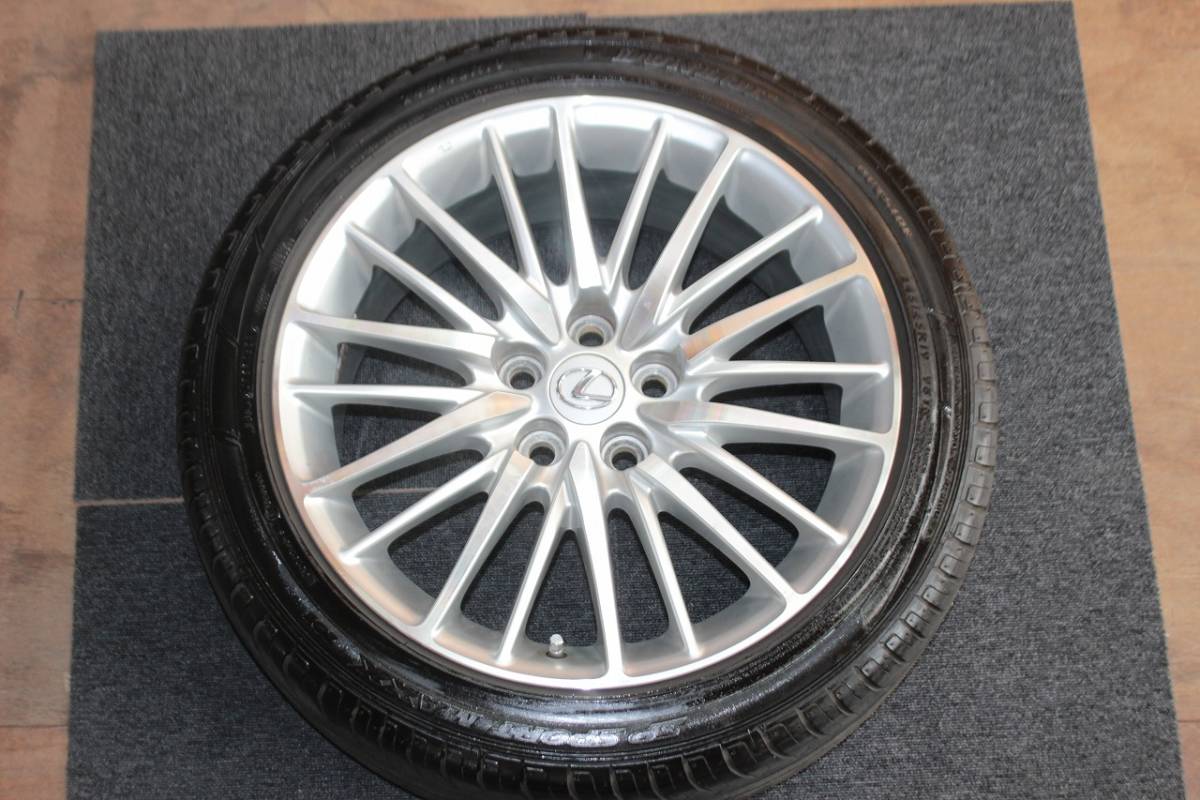 ☆バリ山☆ レクサス LS460 ver.SZ 純正 19インチ 245/45R19 タイヤ+ ☆バリ山☆ レクサス LS460 ver.SZ 純正 19インチ 245/45R19 タイヤ+