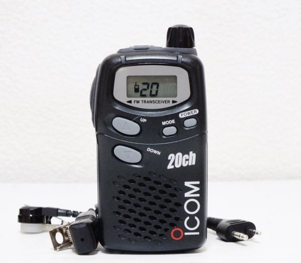 アイコム IC-4008W 防水 20ch 特定小電力トランシーバー イヤホン