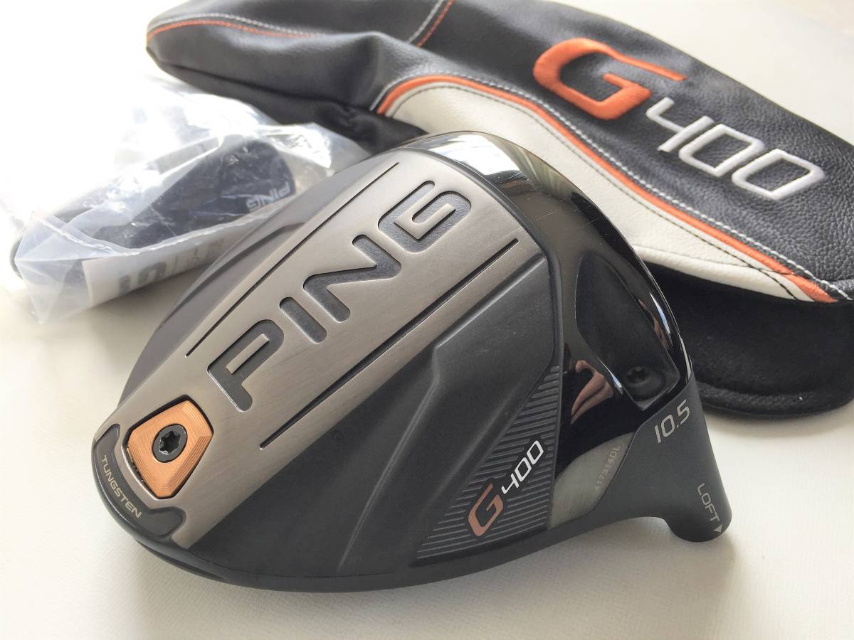  美良品 PING ピン G400 10.5&deg; ドライバー ヘッド 単体 HC/レンチ付 日本仕様正規品 拡大画像あり(ピン)｜売買されたオークション情報、yahooの商品情報をアーカイブ公開 - オークファン 男性右きき用
