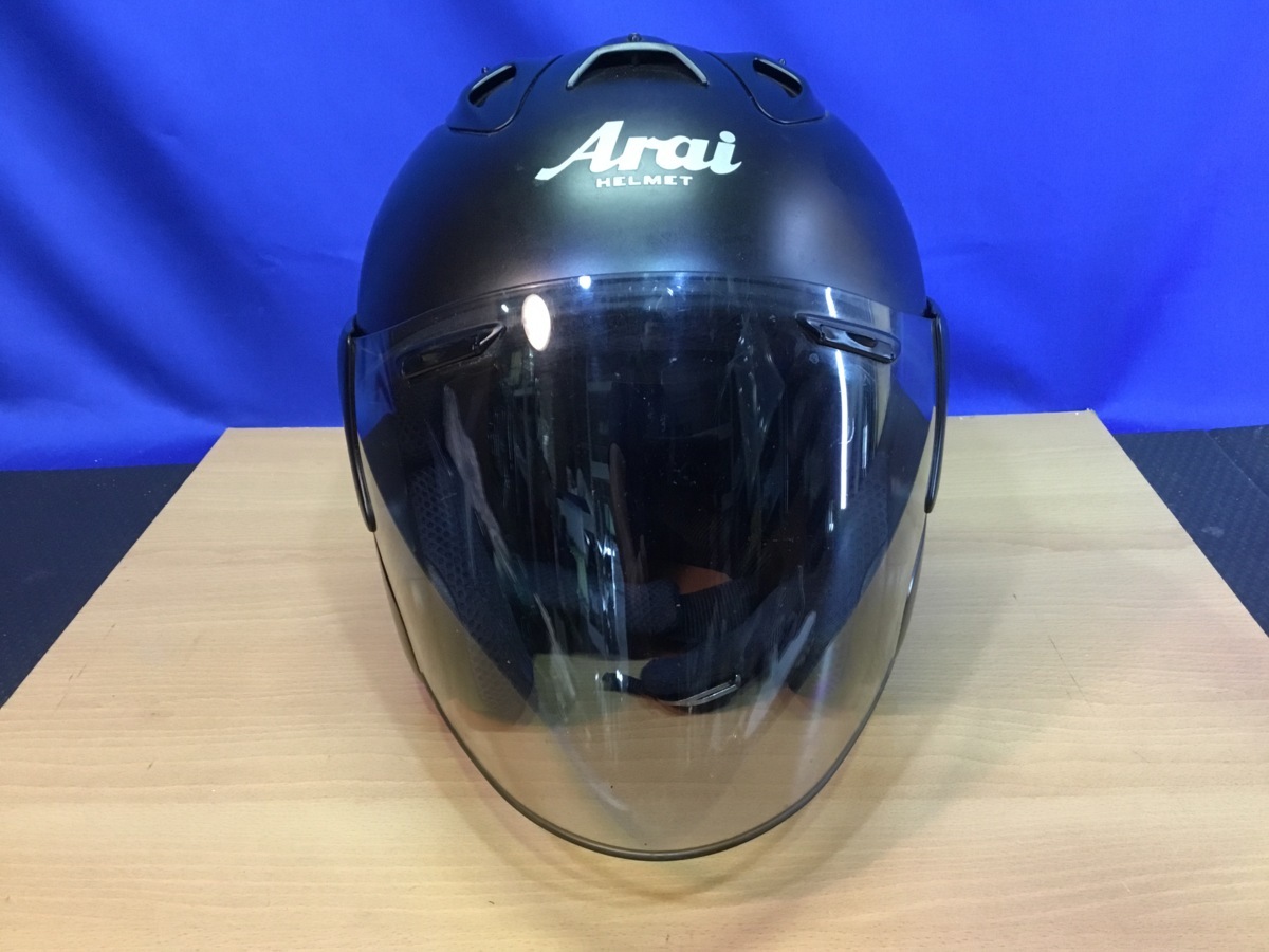 【人気SALE，新品】 Arai ジェットヘルメット SZ RamⅢ 061228 59-60㎝ 現状品(Lサイズ)｜売買されたオークション情報、yahooの商品情報をアーカイブ公開 - オークファン ジェットヘルメット