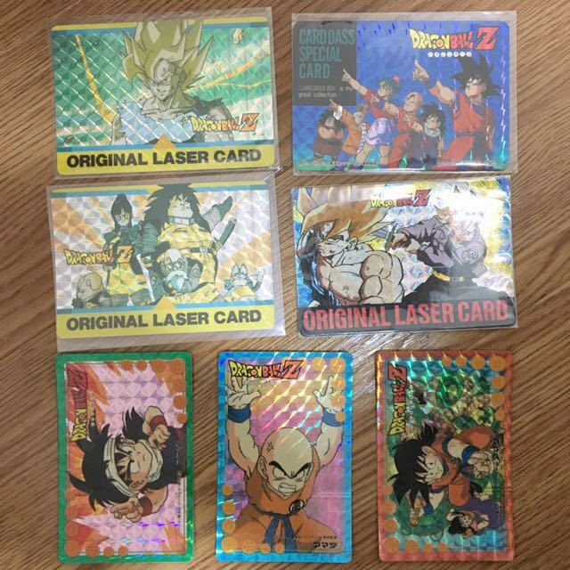 激レア アマダ カードダス キラ 7枚セット ドラゴンボール 当時物