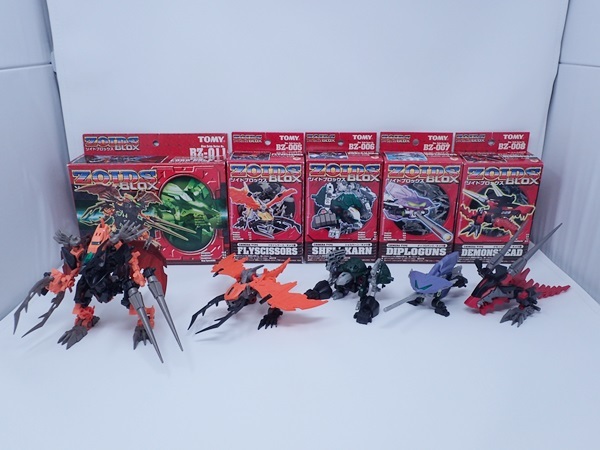 ゾイドブロックス -ゾイドブロックスの中古品・新品・未 5体セット