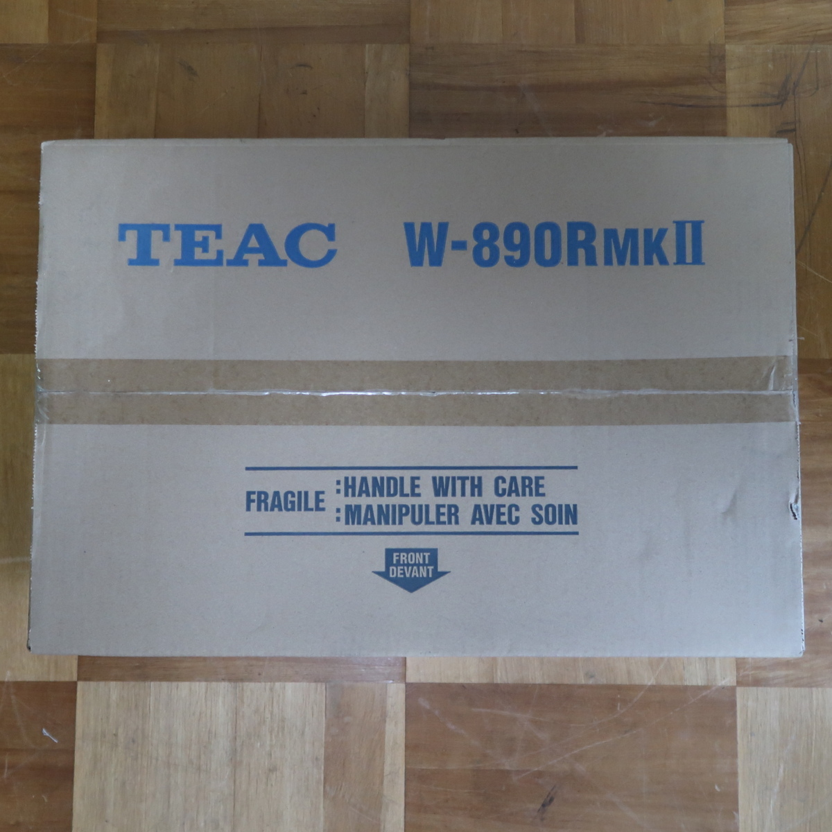 Q04162【発送可!新品未開封箱付!】TEAC W-890RMKⅡダブルオートリバース カセットデッキ