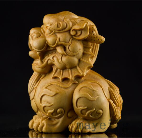 麒麟 風水 置物 瑞獣 ペア きりん キリン 銅製 グッズ シーサー 吉祥