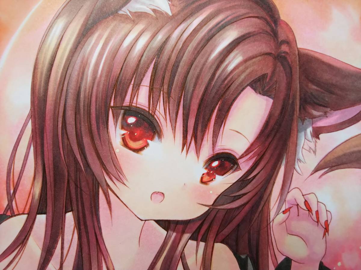 手描きイラスト 東方project 今泉 影狼 色紙 手描きイラスト 売買されたオークション情報 Yahooの商品情報をアーカイブ公開 オークファン Aucfan Com