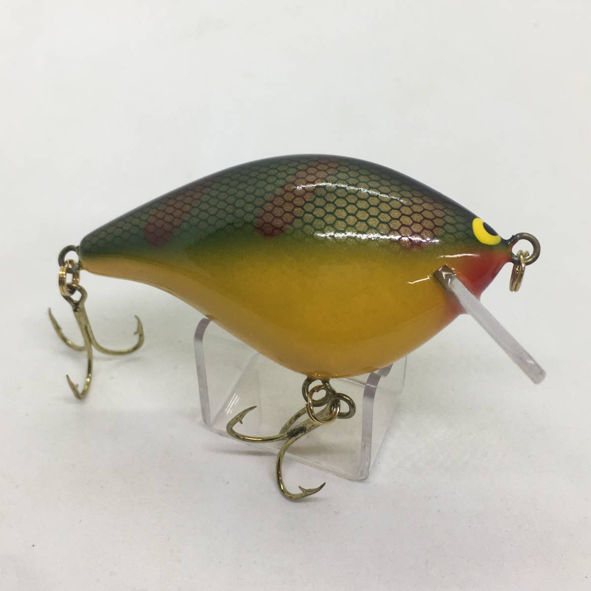 バルサ50クランクベイトオリジナルグレーコーチ 則サイン入 バルサ50