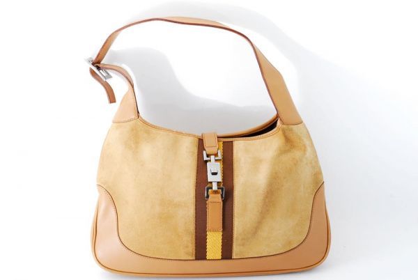 グッチ GUCCI ジャッキーライン ハンドバッグ ジャッキー ベージュ