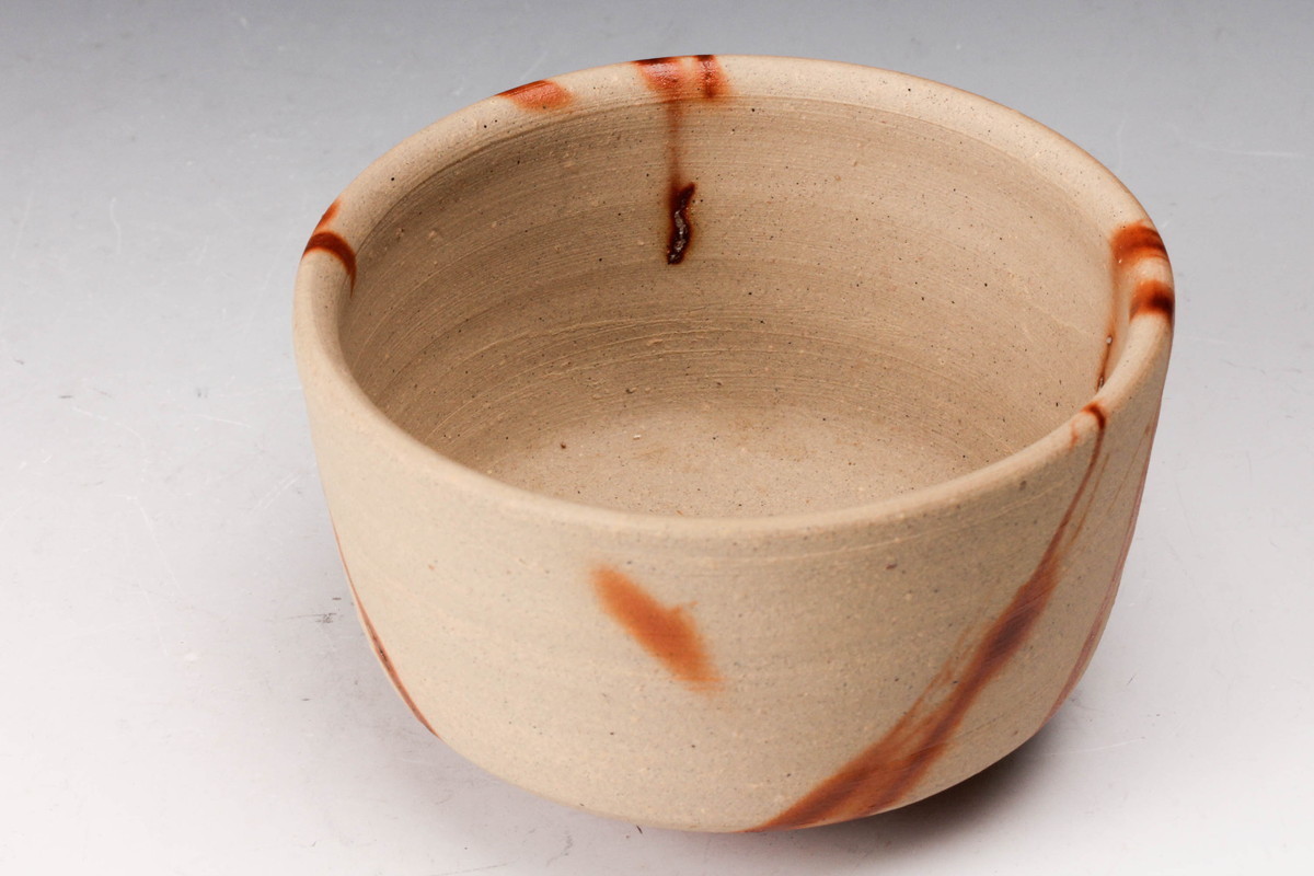 特集 【佳香】矢部篤郎 備前茶碗 共箱 共布 栞 茶道具 本物保証