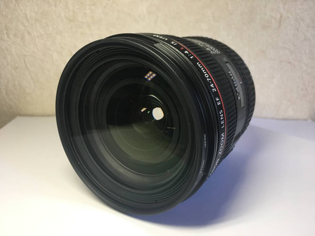 超美品　Canon キャノン Lレンズ　EF 24-70 f4 L ズームレンズ　2015