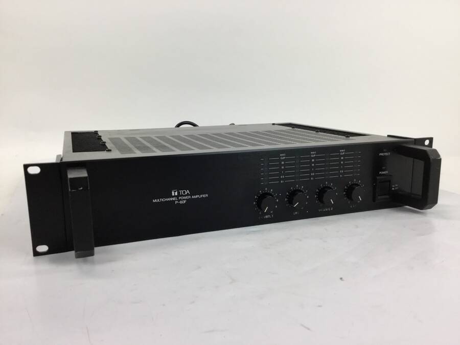 P-60F パワーアンプ TOA - 公式通販 Yahoo!オークション | p-60F 4