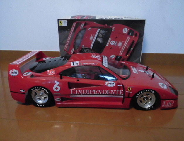 タミヤ 1⁄10 フェラーリF40 Cカー タミヤ 1⁄10 Cカー、シャーシ
