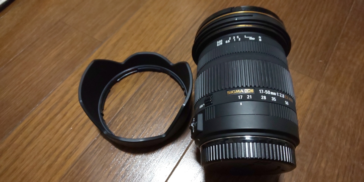 送料無料 シグマ 17-50mm F2.8 EX DC OS HSM キャノン Canon _1