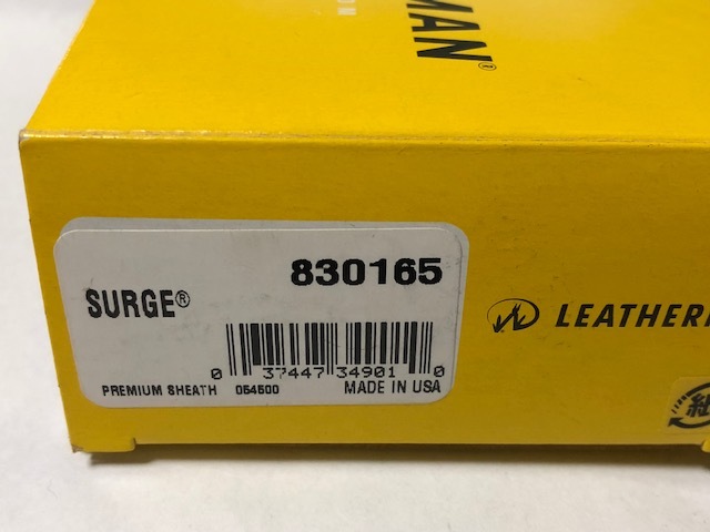 LEATHERMAN レザーマン SURGE サージ 　展示未使用品　