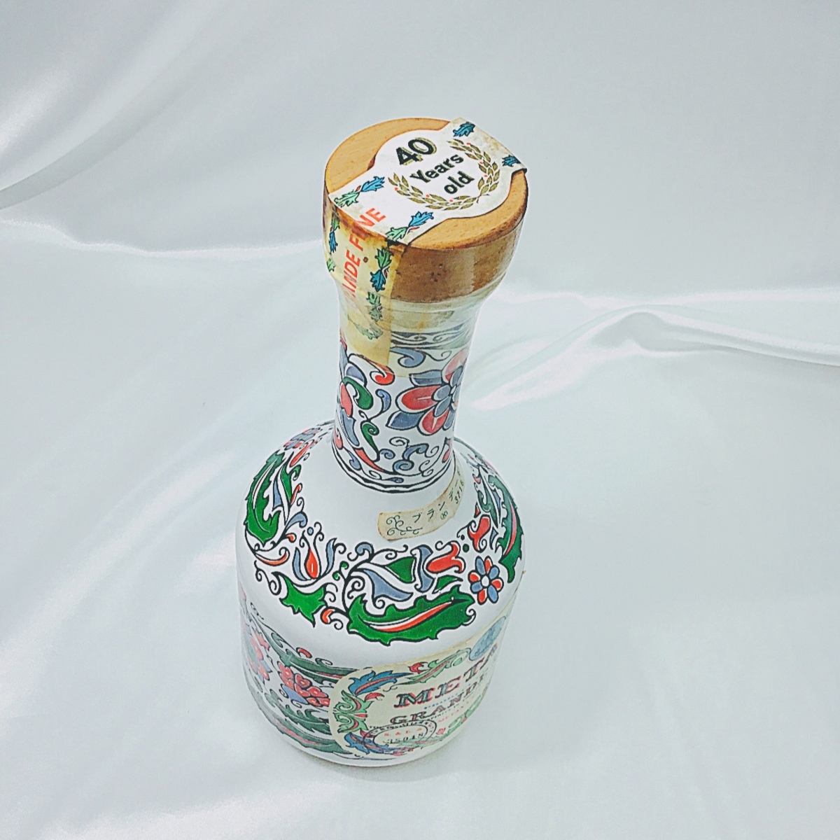古酒/レア METAXA/メタクサ グランドファイン 40年 ブランデー 陶器