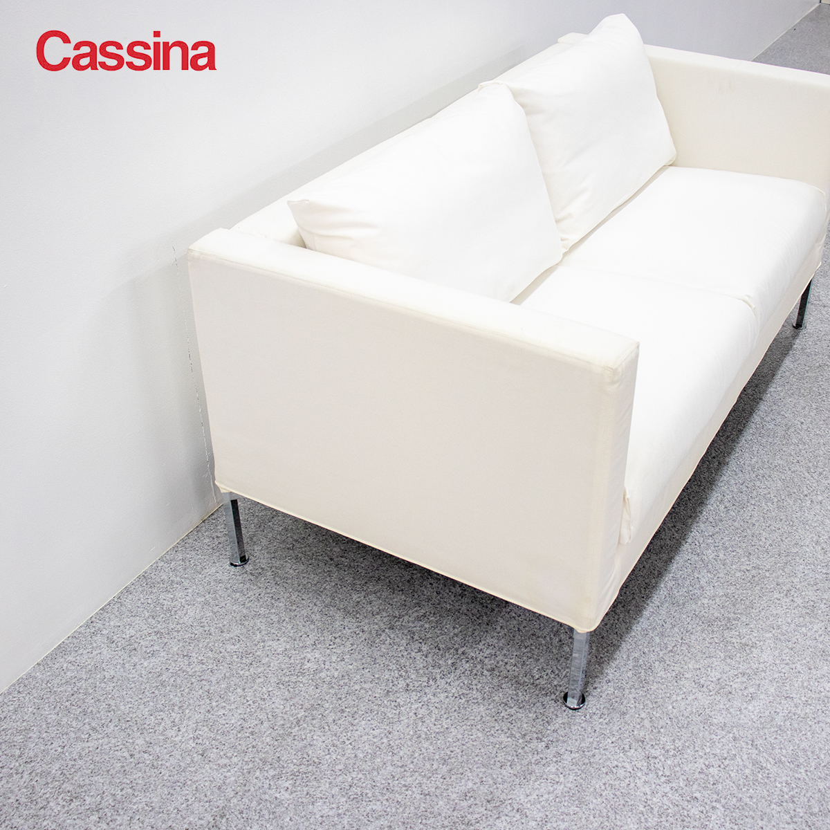 美品【Cassina】カッシーナ【BOX small】ボックススモールソファ